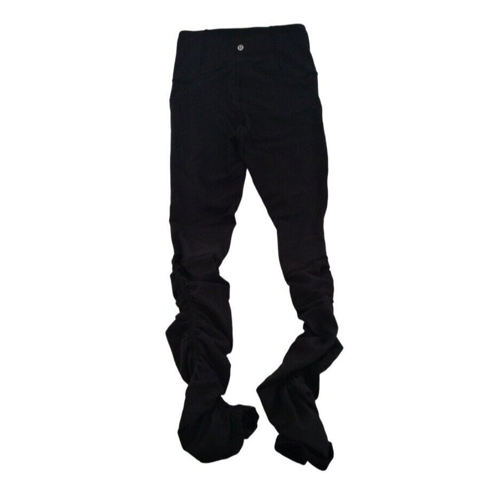 LULULEMON Ready to Rulu Legging 33"  Inseam High Rise Ruched Black Size 4
